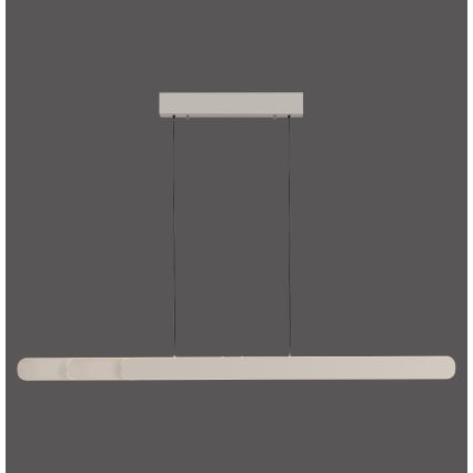 Schöner Wohnen 12577-39 - LED ściemnialny żyrandol na linkach ADRIANA ROUND 2xLED/24W/230V 2700/3000/3500/4000/5000K szary