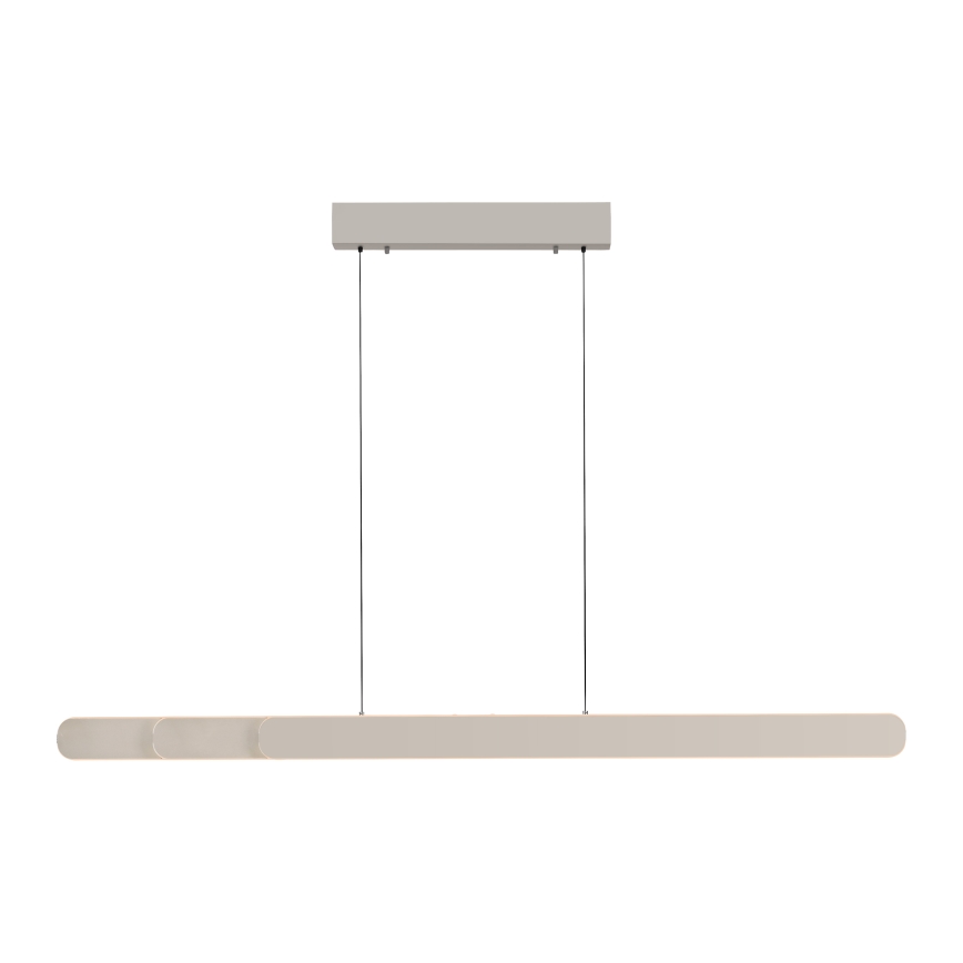 Schöner Wohnen 12577-39 - LED ściemnialny żyrandol na linkach ADRIANA ROUND 2xLED/24W/230V 2700/3000/3500/4000/5000K szary