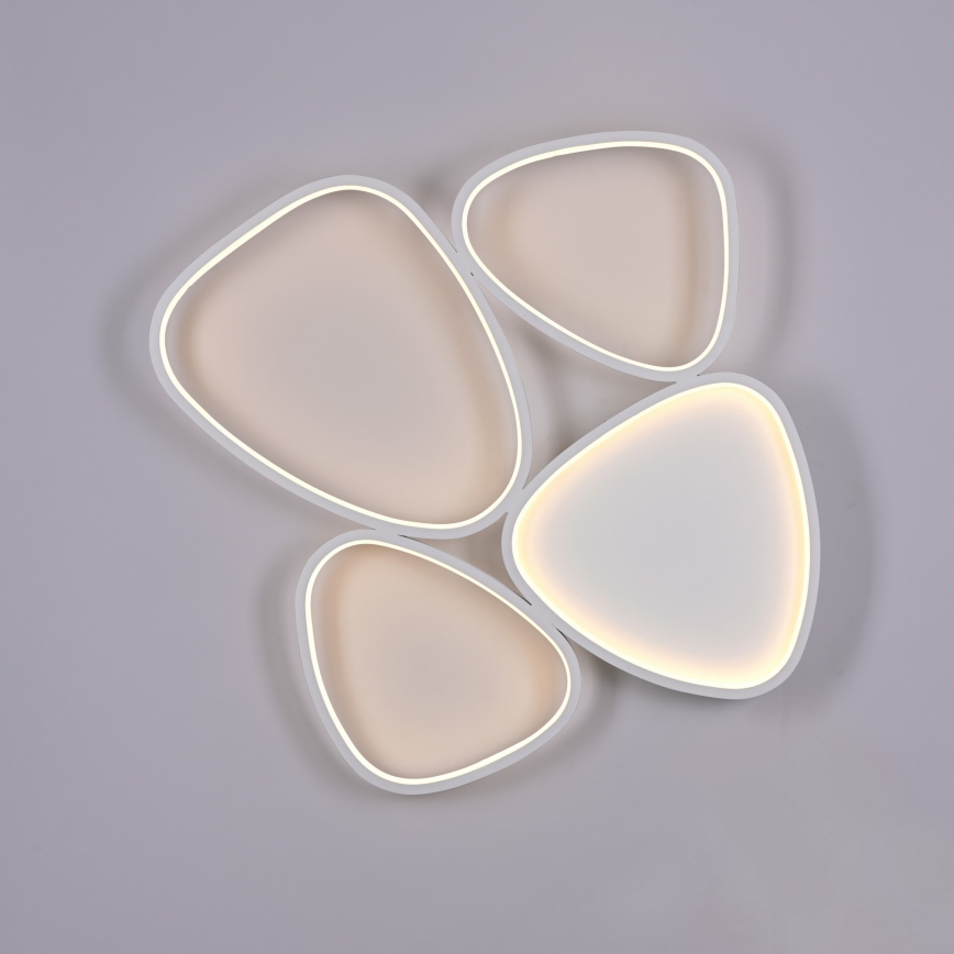 Schöner Wohnen 14038-16 - LED ściemnialna oprawa sufitowa PEBBLES LED/35,5W/230V biała