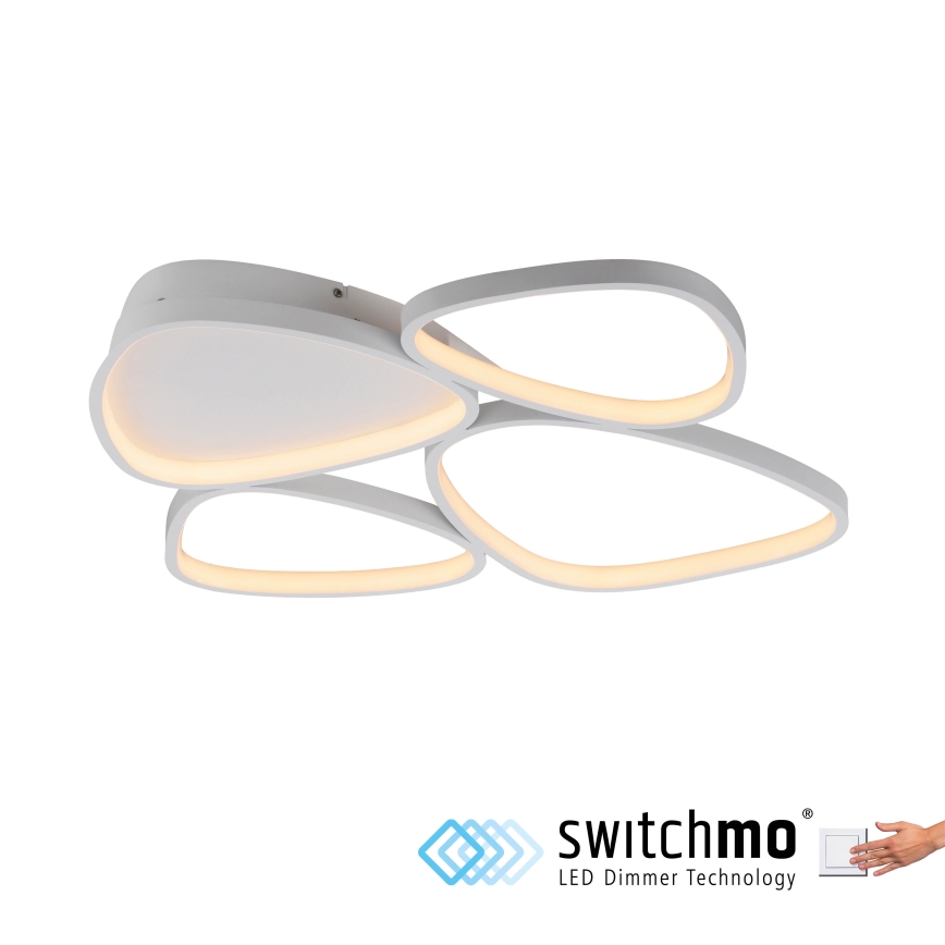 Schöner Wohnen 14038-16 - LED ściemnialna oprawa sufitowa PEBBLES LED/35,5W/230V biała