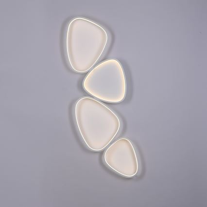 Schöner Wohnen 14039-16 - Ściemnialna oprawa sufitowa LED PEBBLES LED/35,5W/230V biała