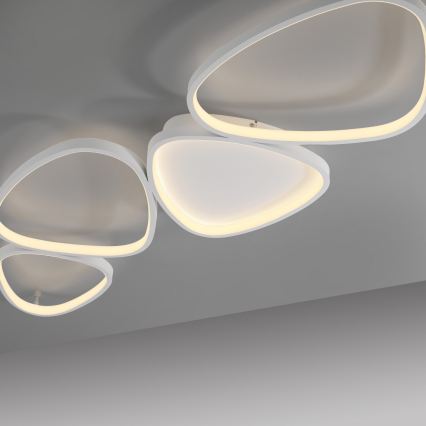Schöner Wohnen 14039-16 - Ściemnialna oprawa sufitowa LED PEBBLES LED/35,5W/230V biała