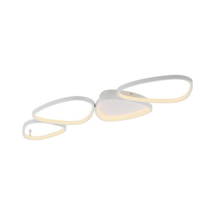 Schöner Wohnen 14039-16 - Ściemnialna oprawa sufitowa LED PEBBLES LED/35,5W/230V biała