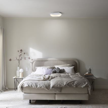 Schöner Wohnen 14233-16 - Ściemnialna lampa sufitowa MONTA LED/21W/230V śr. 40 cm biała