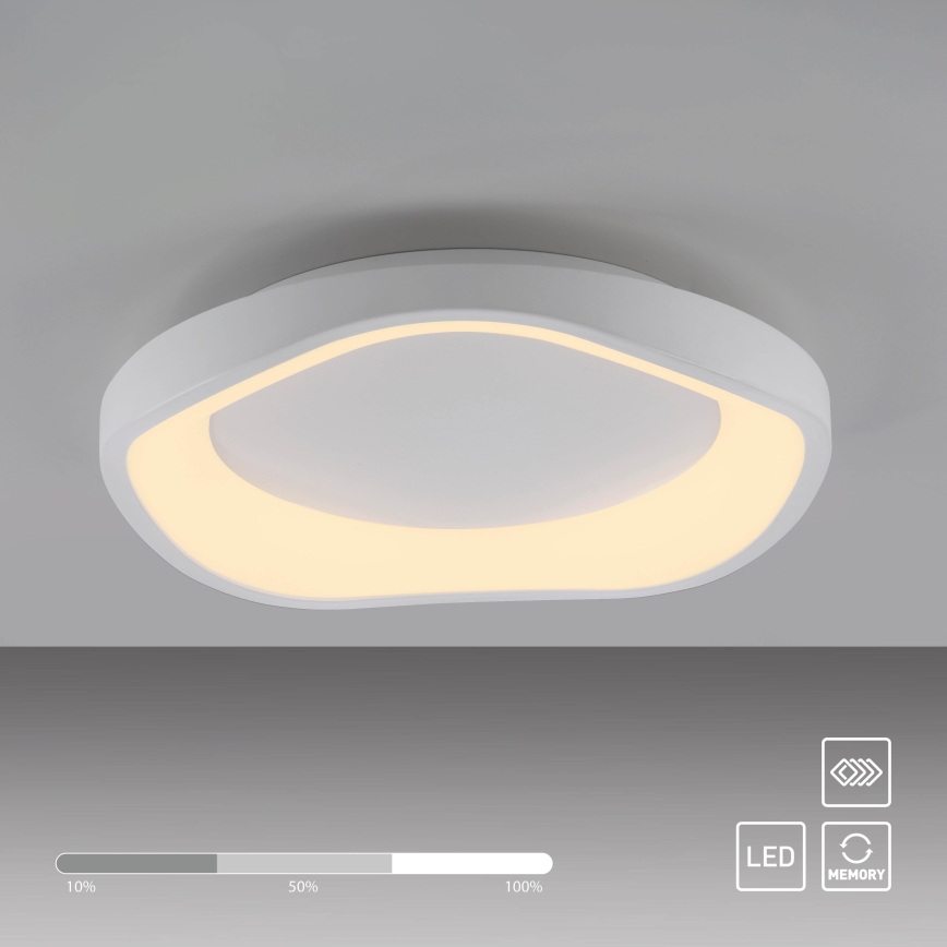 Schöner Wohnen 14233-16 - Ściemnialna lampa sufitowa MONTA LED/21W/230V śr. 40 cm biała