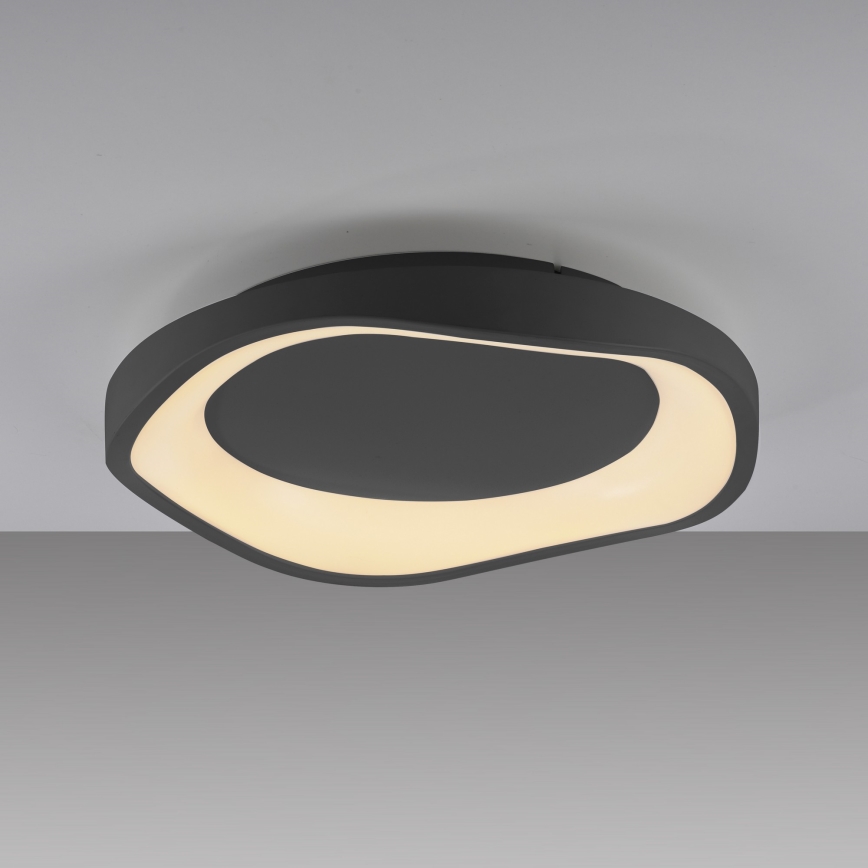 Schöner Wohnen 14233-18 - ściemnialna lampa sufitowa LED MONTA LED/21W/230V, śr. 40 cm, czarna