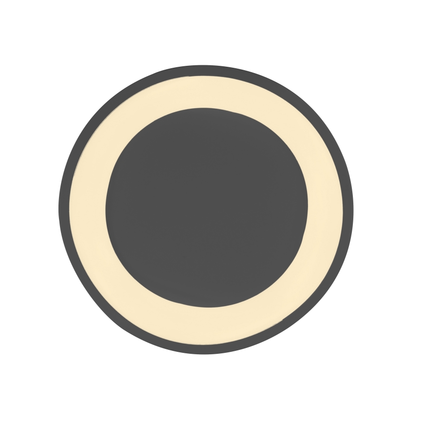 Schöner Wohnen 14233-18 - ściemnialna lampa sufitowa LED MONTA LED/21W/230V, śr. 40 cm, czarna