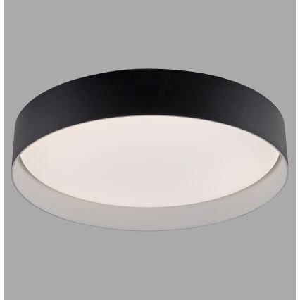 Schöner Wohnen 14594-18 - ściemnialna lampa sufitowa LED TAVOLI LED/20W/230V 2700-6500K średnica 39 cm czarna + pilot zdalnego sterowania