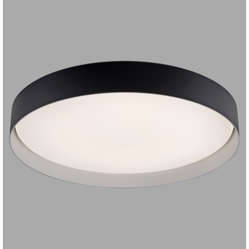 Schöner Wohnen 14595-18 - Ściemnialna lampa sufitowa LED TAVOLI LED/34W/230V 2700-6500K śr. 49 cm czarna + pilot zdalnego sterowania