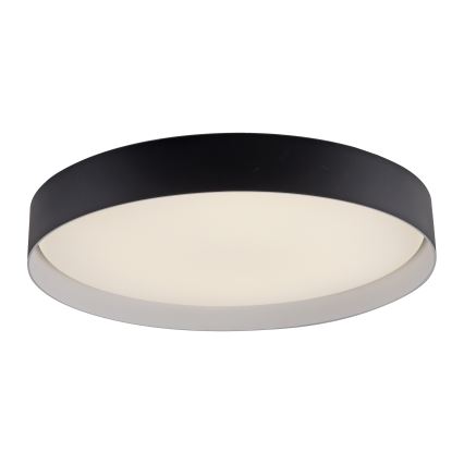 Schöner Wohnen 14595-18 - Ściemnialna lampa sufitowa LED TAVOLI LED/34W/230V 2700-6500K śr. 49 cm czarna + pilot zdalnego sterowania