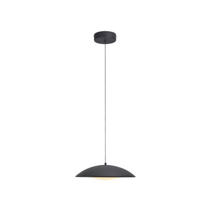 Schöner Wohnen 14606-18 - Ściemnialna lampa wisząca LED na lince LENTE LED/17W/230V Ø 40 cm czarna