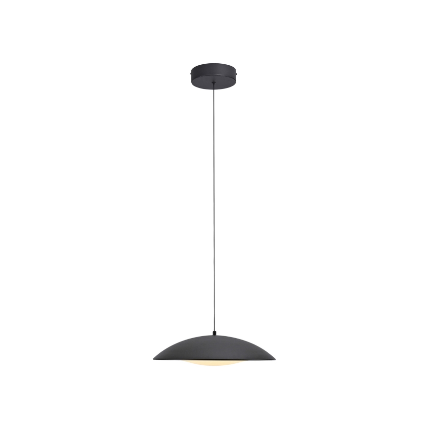 Schöner Wohnen 14606-18 - Ściemnialna lampa wisząca LED na lince LENTE LED/17W/230V Ø 40 cm czarna