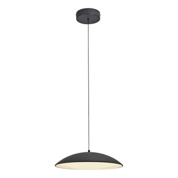 Schöner Wohnen 14606-18 - Ściemnialna lampa wisząca LED na lince LENTE LED/17W/230V Ø 40 cm czarna