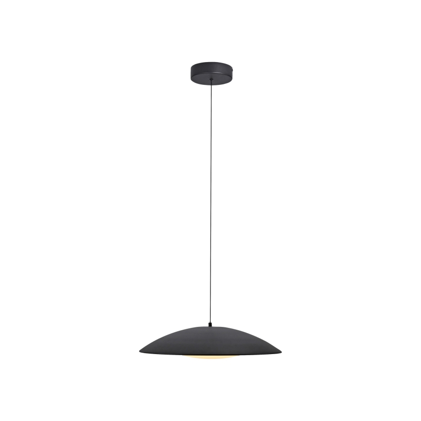 Schöner Wohnen 14607-18 - ściemnialna lampa wisząca na lince LENTE LED/23W/230V średnica 50 cm czarna