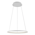 Schöner Wohnen 15570-16 - ściemnialna lampa wisząca na przewodzie QUILLO LED/36W/230V, średnica 60 cm, biała