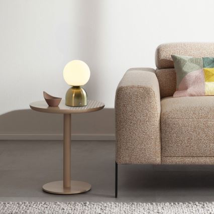 Schöner Wohnen 19218-12 - ściemnialna dotykowa ładowalna lampka stołowa RUDI LED/1,2W/5V 3000-6000K 1200 mAh złota