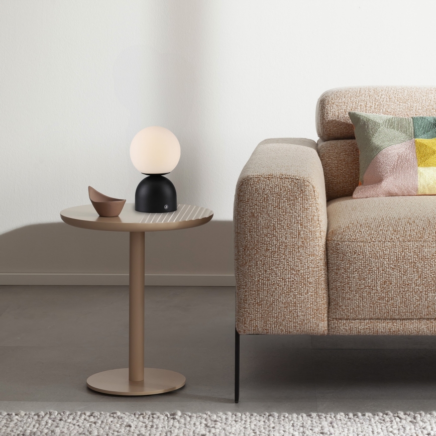 Schöner Wohnen 19218-18 - LED dotykowo ściemniana ładowalna lampa biurkowa RUDI LED/1,2W/5V 3000-6000K 1200 mAh czarna