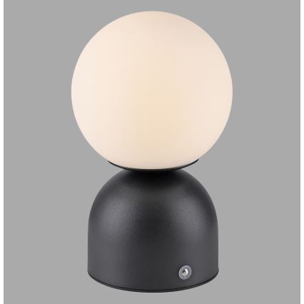 Schöner Wohnen 19218-18 - LED dotykowo ściemniana ładowalna lampa biurkowa RUDI LED/1,2W/5V 3000-6000K 1200 mAh czarna