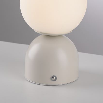 Schöner Wohnen 19218-39 - Ściemniana dotykowa ładowalna lampa stołowa RUDI LED/1,2W/5V 3000-6000K 1200 mAh szara