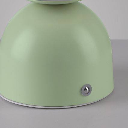 Schöner Wohnen 19218-43 - ściemniana, sterowana dotykowo, ładowalna lampka stołowa LED RUDI LED/1,2 W/5 V 3000–6000 K 1200 mAh zielona