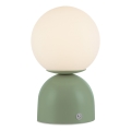 Schöner Wohnen 19218-43 - ściemniana, sterowana dotykowo, ładowalna lampka stołowa LED RUDI LED/1,2 W/5 V 3000–6000 K 1200 mAh zielona