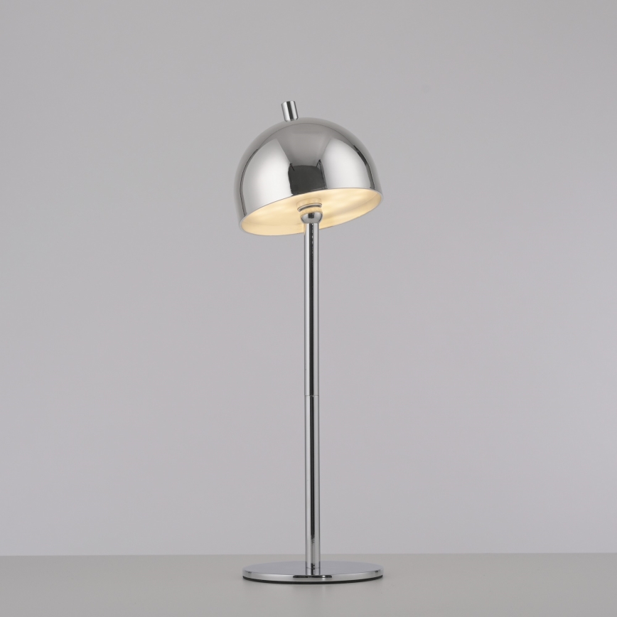 Schöner Wohnen 19244-17 - Ściemniana dotykowa ładowalna zewnętrzna lampa stołowa BELLIS LED/2,5W/5V 2600 mAh IP54 błyszczący chrom