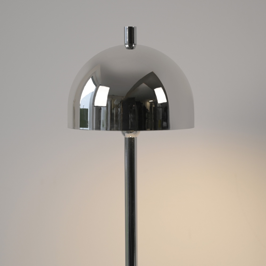 Schöner Wohnen 19244-17 - Ściemniana dotykowa ładowalna zewnętrzna lampa stołowa BELLIS LED/2,5W/5V 2600 mAh IP54 błyszczący chrom