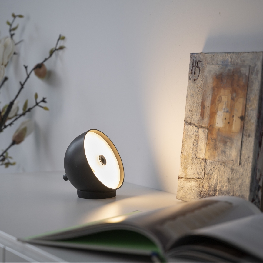 Schöner Wohnen 19244-18 - ściemniana, dotykowa, ładowalna lampa stołowa zewnętrzna LED BELLIS LED/2,5 W/5 V 2600 mAh IP54 czarna