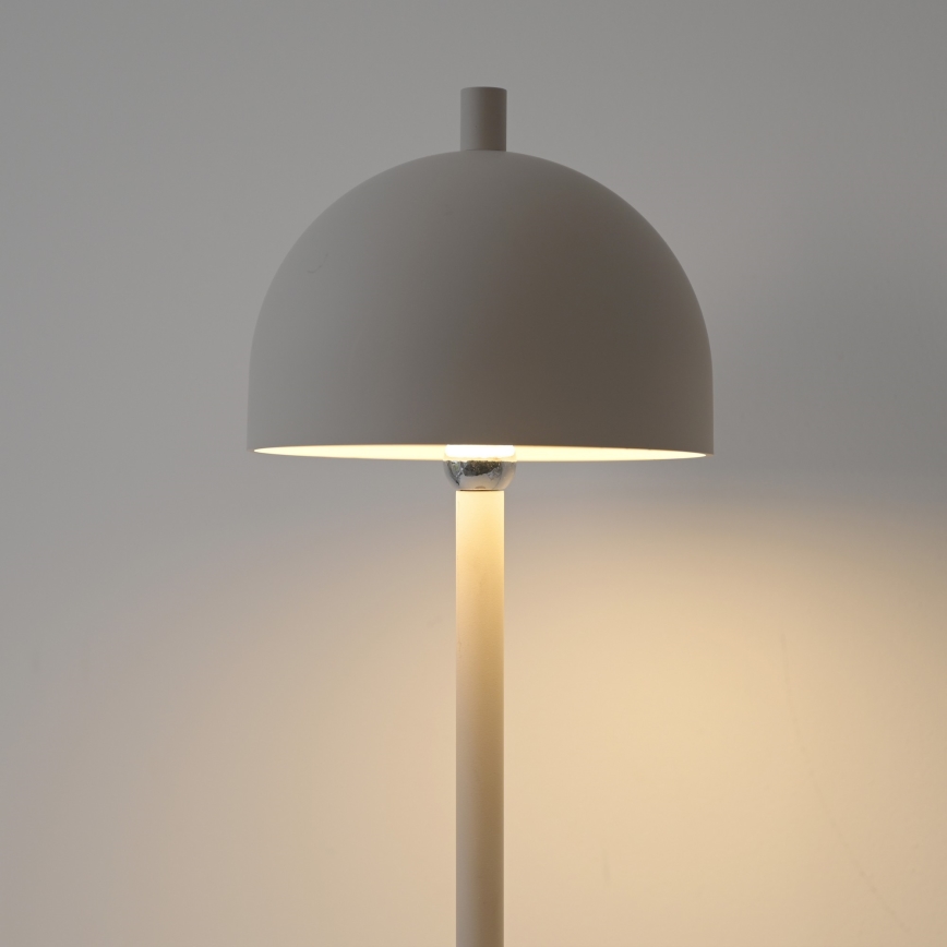 Schöner Wohnen 19244-39 - ściemnialna dotykowa ładowalna zewnętrzna lampa stołowa BELLIS LED/2,5W/5V 2600 mAh IP54 szara