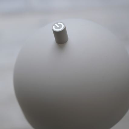 Schöner Wohnen 19244-39 - ściemnialna dotykowa ładowalna zewnętrzna lampa stołowa BELLIS LED/2,5W/5V 2600 mAh IP54 szara