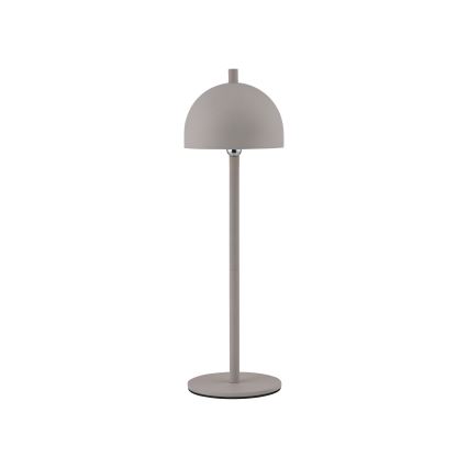 Schöner Wohnen 19244-39 - ściemnialna dotykowa ładowalna zewnętrzna lampa stołowa BELLIS LED/2,5W/5V 2600 mAh IP54 szara
