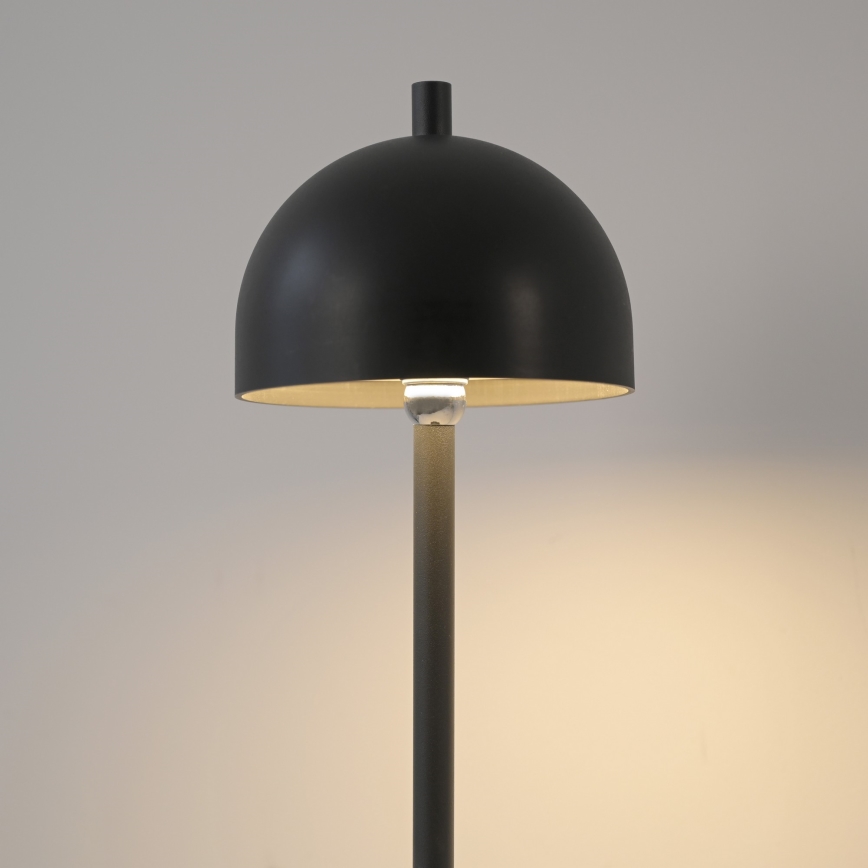 Schöner Wohnen 19245-18 - LED, ściemniana, dotykowa, ładowalna zewnętrzna lampa stojąca BELLIS LED/2,5W/5V 2600 mAh IP54 czarna