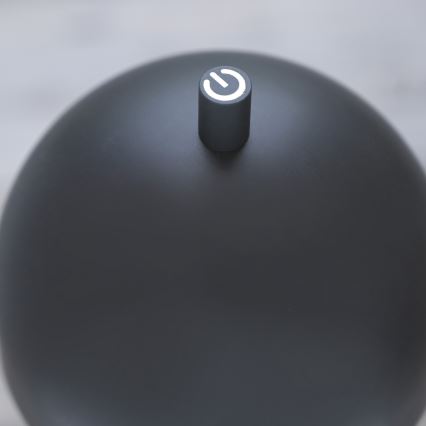 Schöner Wohnen 19245-18 - LED, ściemniana, dotykowa, ładowalna zewnętrzna lampa stojąca BELLIS LED/2,5W/5V 2600 mAh IP54 czarna