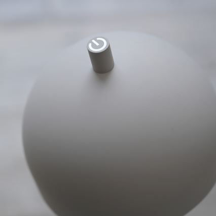 Schöner Wohnen 19245-39 - LED ściemnialna, dotykowa, ładowalna lampa stojąca zewnętrzna BELLIS LED/2,5W/5V 2600 mAh IP54 szara