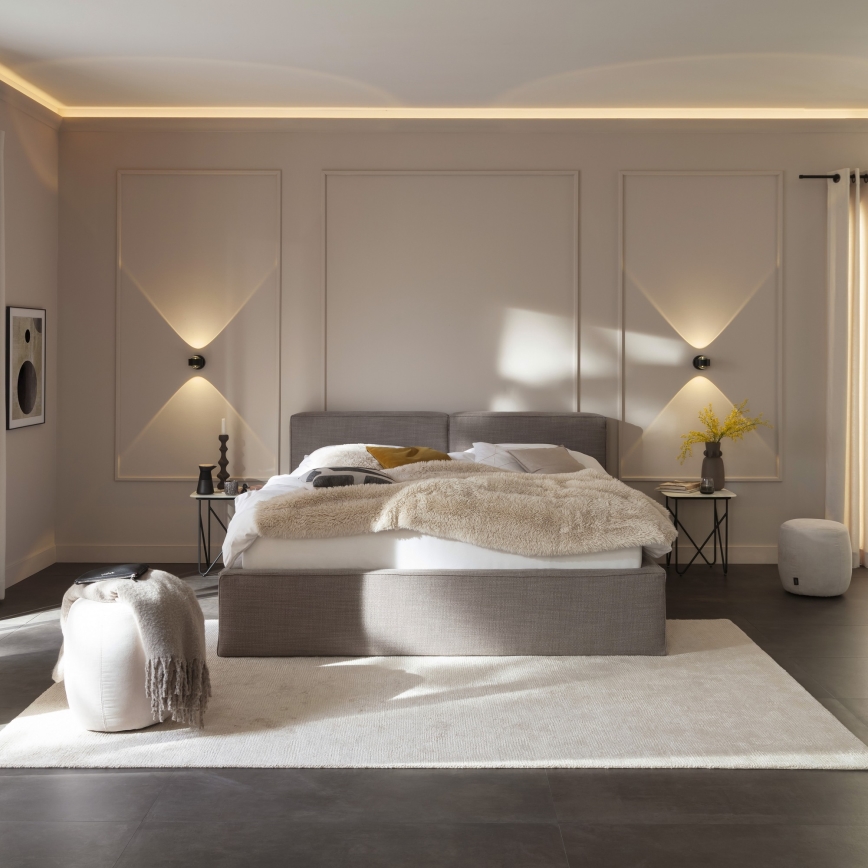 Schöner Wohnen 19331-18 - Kinkiet LED CHIA 2xLED/2W/230V czarny