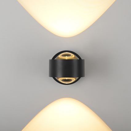 Schöner Wohnen 19331-18 - Kinkiet LED CHIA 2xLED/2W/230V czarny