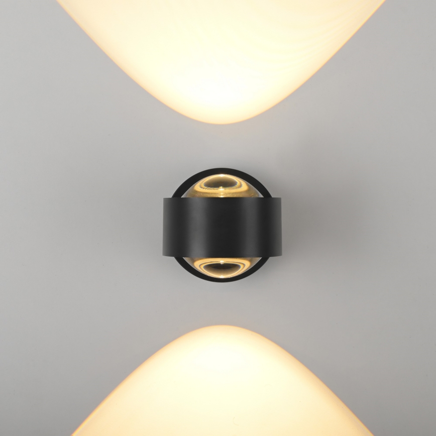 Schöner Wohnen 19331-18 - Kinkiet LED CHIA 2xLED/2W/230V czarny