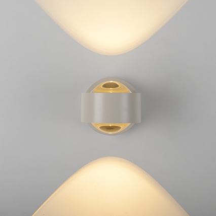 Schöner Wohnen 19331-39 - Kinkiet LED CHIA, 2 x LED / 2 W / 230 V, szary