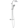Schütte 60046 - Zestaw prysznicowy z baterią termostatyczną MADURA FRESH, chrom błyszczący