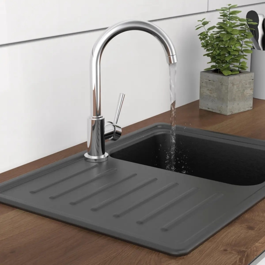 Schütte 79119 - Bateria zlewozmywakowa CORNWALL, chrom błyszczący