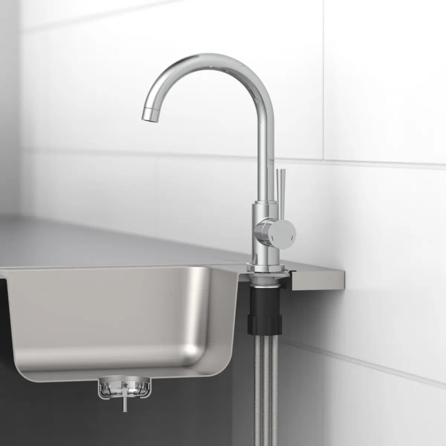 Schütte 79119 - Bateria zlewozmywakowa CORNWALL, chrom błyszczący