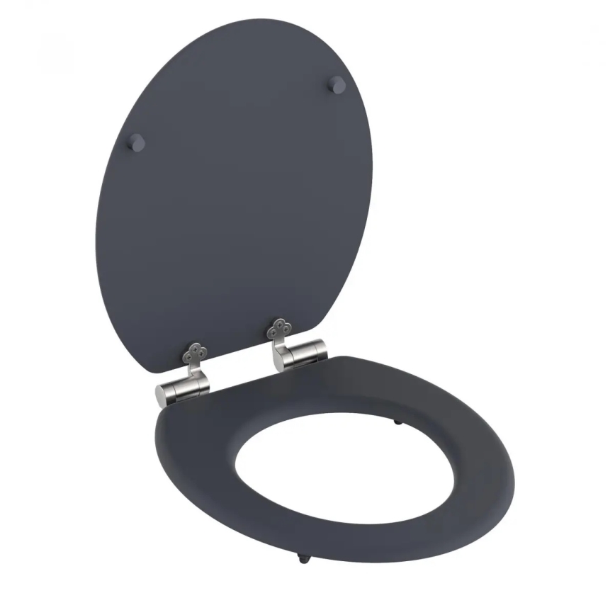 Schütte 80104 - Deska sedesowa SPIRIT ANTRACYT SoftClose MDF, drewno