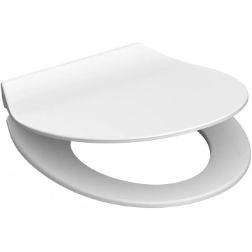 Schütte 82700 - Deska sedesowa SLIM WHITE z systemem SoftClose, wykonana z duroplastu