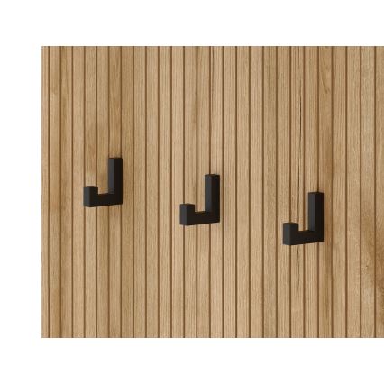 Ściana przedpokojowa z lustrem SVEN brąz/grafit