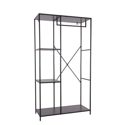 Ścianka do przedpokoju CARLO 167x90 cm czarna