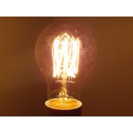 Ściemnialna dekoracyjna żarówka przemysłowa SCROBB A19 E27/60W/230V 2200K