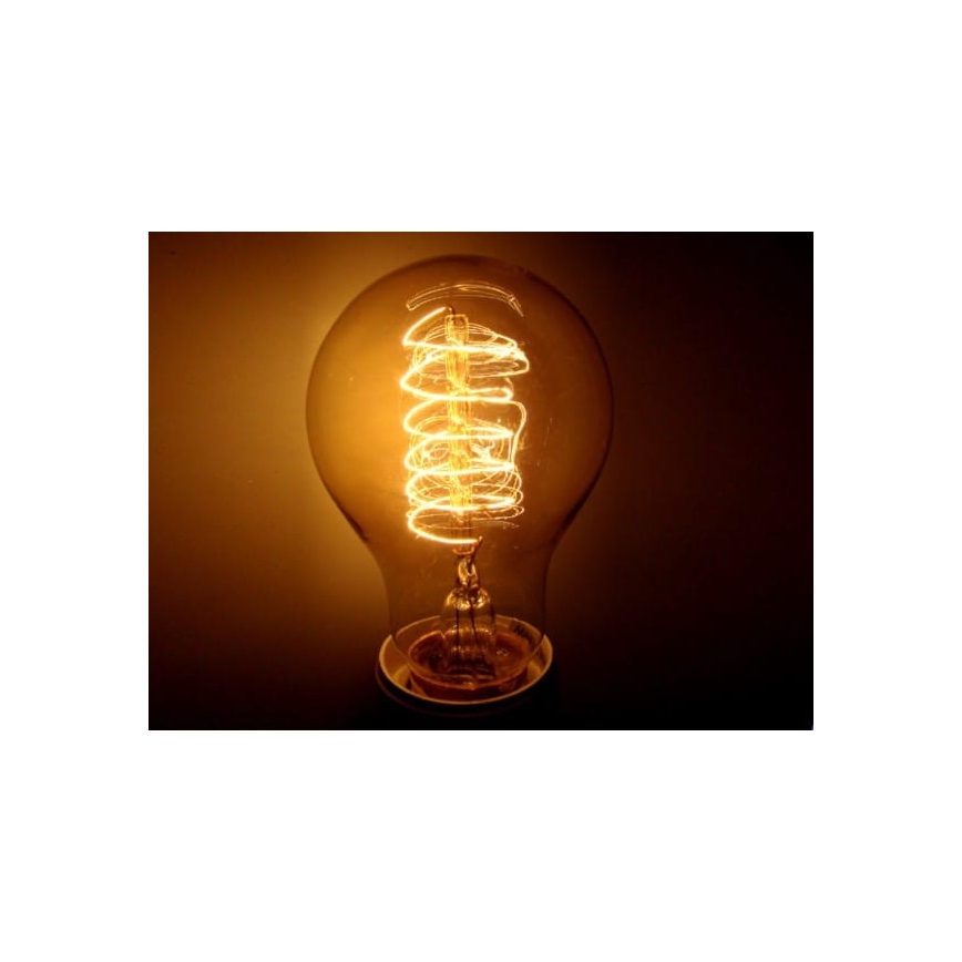 Ściemnialna dekoracyjna żarówka przemysłowa SELEBY A23 E27/60W/230V 2200K