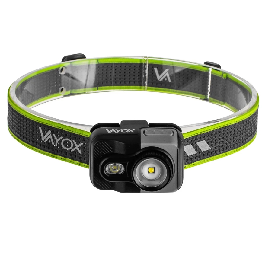 Ściemnialna ładowalna czołówka LED/10W/5V/3xAAA IP66 800 lm 1000 mAh