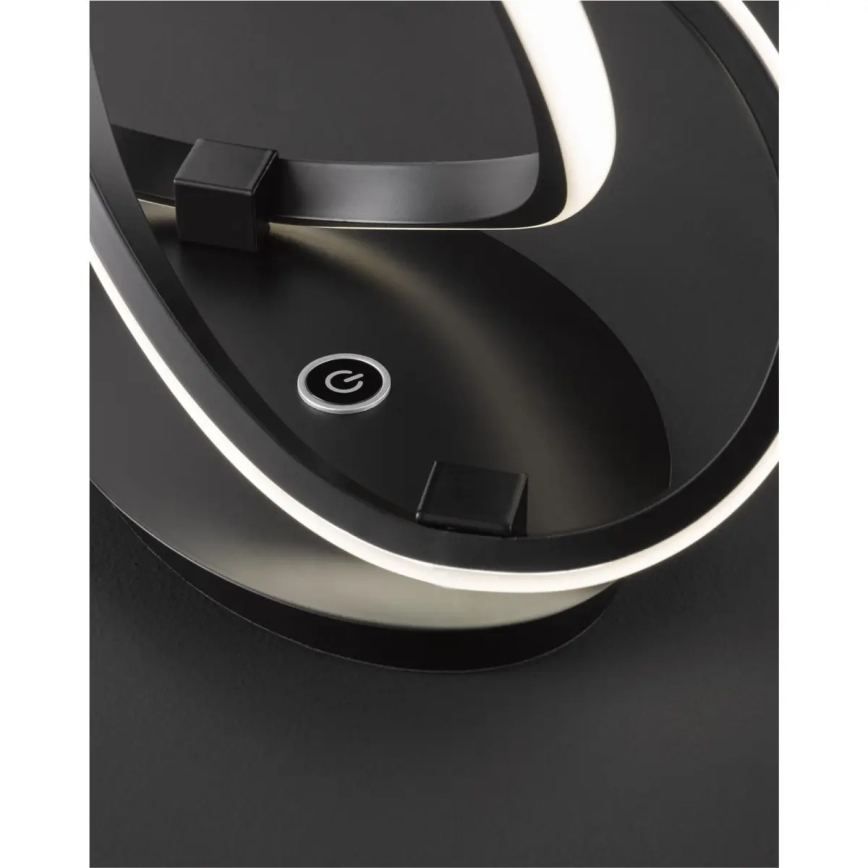 Ściemnialna lampa biurkowa LED INDIGO LED/19W/230V 3000K czarna