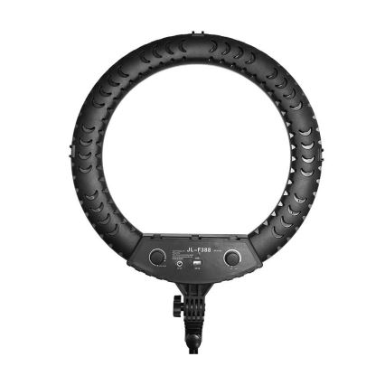 Ściemnialna lampa LED ze statywem i uchwytem do vlogowania LED/55W/230V CRI 90 + pilot zdalnego sterowania